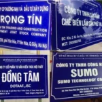 chọn kích thước bảng hiệu