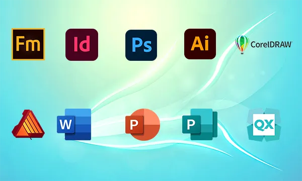 so sánh QuarkXPress, InDesign, Affinity Publisher